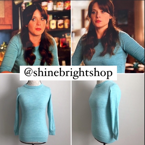 ASO Jess Day in New Girl Merino Wool Sweater - Picture 4 of 15